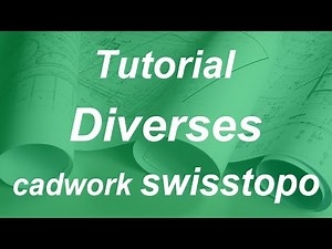 Tutorial: cadwork swisstopo