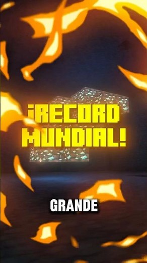 ¡RÉCORD MUNDIAL DE MINECRAFT! La veta MÁS GRANDE de Diamantes en 1.21.4 Java 😱💎 #minecraft #shorts