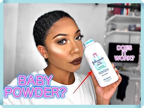 BABY POWDER AS SETTING POWDER?