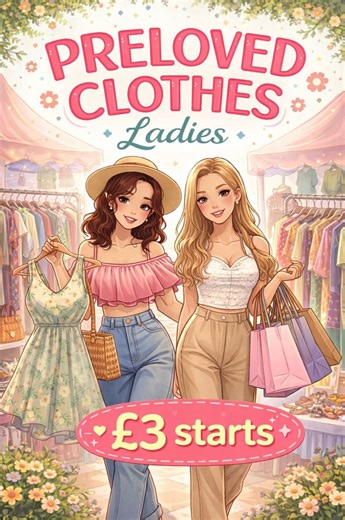 Ladies Preloved Clothes £3 starts | eBay Live UK