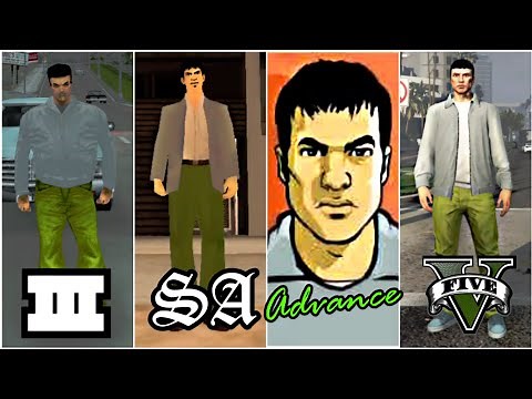 Evolution of MIKE(from GTA Advance) in GTA Games | MIKE Visits Every GTA MAP | 2001-2021