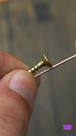 OpenFeed on Instagram: "Ever struggle with a stripped screw? Most people reach for pliers or a specialized extractor, but there's a simple hack that can save you a ton of frustration! If you have a driver bit set, find one that's slightly larger than the stripped screw head. Instead of trying to tighten or loosen, gently tap the bit into the screw head with a hammer. The impact can create new purchase for the bit. Then, set your drill to REVERSE (important!) and apply firm, steady pressure while