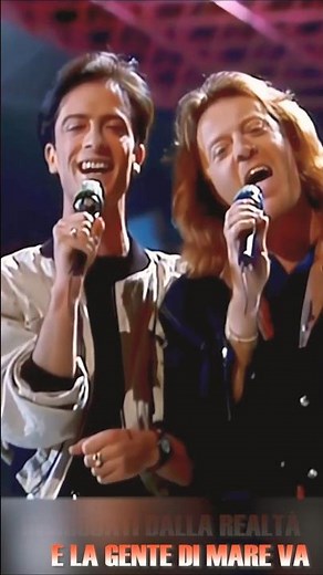 1987 - Gente di mare - Umberto Tozzi & Raf - (Eurovision Song Contest)