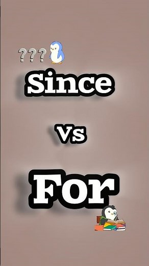 Since vs For | Easy English Grammar in 30 Secs 🎯