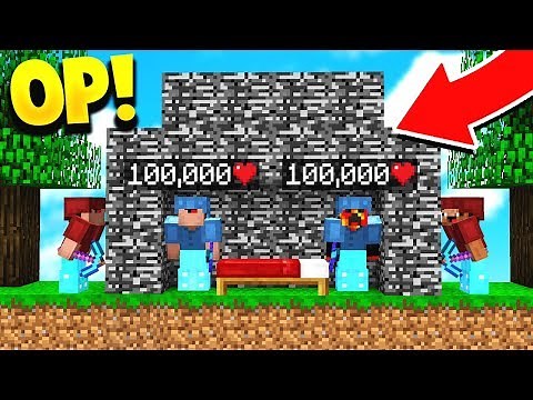 INVINCIBLE OBSIDIAN HOUSE GLITCH! (Minecraft Bedwars)