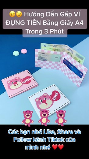 😉😉 Hướng Dẫn Gấp VÍ ĐỰNG TIỀN Bằng Giấy A4 Trong 3 Phút 😉😉 Paper Wallet Cute / How Do You Make A Paper Wallet / Origami Paper Wallet #ví_tiền #gấp_cái_ví #cách_gấp_ví #hướng_dẫn #thủ_công #cách_gấp_ví_tiền #làm_ví_tiền #gấp_ví_đựng_tiền #diy_paper_wallet #paper_craft #how_to_make_paper_wallet #handmade #how_to_make_a_paper_wallet #origami_wallet #mini_paper_wallet #esy_origami #easy_paper_craft #handmade_paper