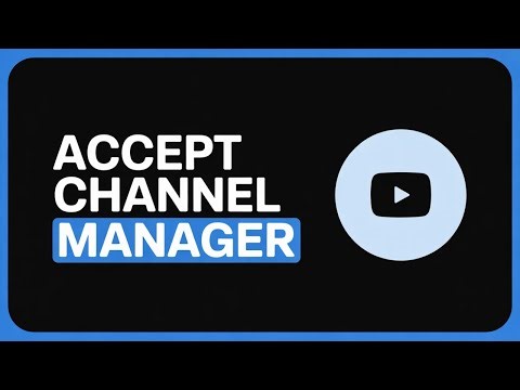 How to Accept Channel Manager Invitation on YouTube (2025 Tutorial)