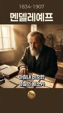 The Scientist Who Predicted the Future With 'Blank Spaces' No One Believed In 🧠 #Mendeleev #Perio...