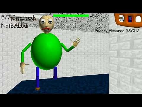 Baldi basics character swap gameplay