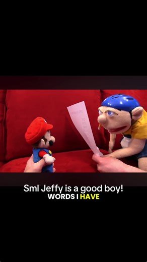 Sml Jeffy is a good boy! | jeffy