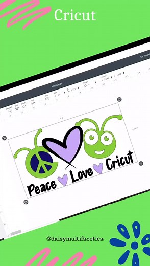 Layering Cricut Infusible Ink Tutorial #FREESVG #cricut #cricutmade #infusibleink #peacelovecricut #peacelove #diytshirt #cricuttutorial | Daisy Multifacetica