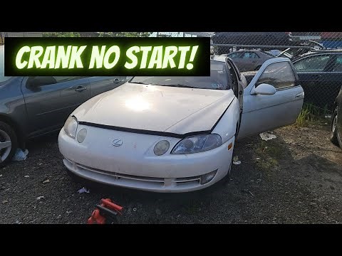 1993 Lexus SC400 crank no start. Diagnose and Repair
