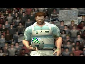 rugby 08 ps2 gameplay ARGENTINA VS NAMIBIA