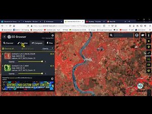 Satellite Image Visualization with Sentinel Hub EO Browser