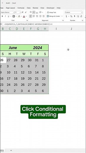 🔥 Create a Dynamic Calendar in Excel in Minutes! | No VBA Needed #ExcelTips #DynamicCalendar