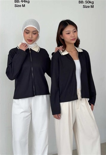 Bestie Matching Office Tops: Cute Atasan Wanita Outfit Ideas
