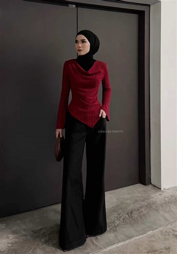 Stylish Red Blouse Outfit Ideas for Women