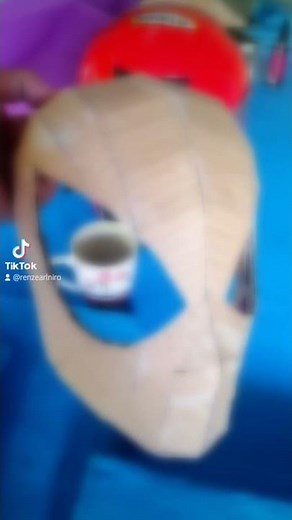 #DIY Spiderman mask