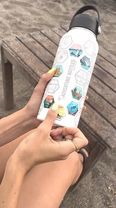 Track your travel with this bottle!  Our bottle with 47 of the best destinations on planet Earth along with stickers to keep track of your travels. And its a really good bottle as well ❤️ | Awesome Maps | Facebook