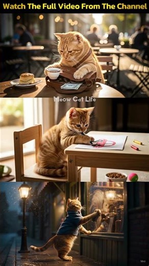 🎬 Watch the Full Video on Our Channel 🐾😻 | Mama Cat Story | Kitten Story | Kitten Shorts | Ai Story.