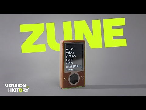 Why the Zune never killed the iPod | Version History