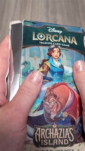 ✨ Cove Find ✨ If you’re thinking about getting into Disney Lorcana, this Starter Deck is the easiest way to start. You get a full ready-to-play deck PLUS a booster pack inside for extra pulls. No deck building needed. Just open and play. This one made it into The Rosie Cove. Shop the link in bio ⬇️ #Lorcana #DisneyLorcana #LorcanaTCG #TradingCards #CardCollectors