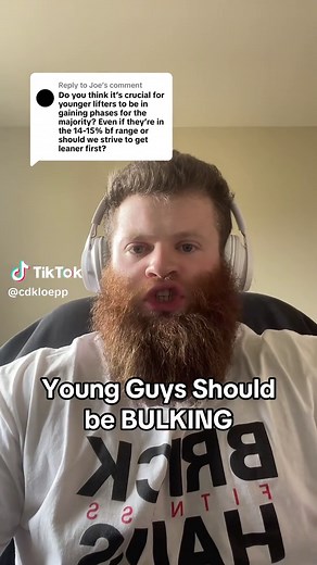 Replying to @Joe young guys should be BULKING #bulk #bulking #bodyfat