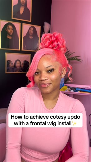 KC STYLIST & BRAIDER || Anya H. 💕 on Instagram: "Cutesy updo style tutorial on frontal wig install 😍😍✨ January bookings are up and open ! ☃️❄️ Wash/Hair (braiding) is included in your service ! 🩷 #kansascitylocs #hair #kcbraids #kcbraider #kcbraids #braids #braiding #kcwigs #kansascity #wigs #kcstylist #kansascityhairstylist #kcbraider #kansascity #kansascityhair #luxuryhair #bundles #wigs #HDlace #hdlacefrontals #kcsilkpress #kansascity #kansascitysilkpress #kcchiefs #kansascitychiefs #lash