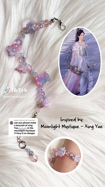 DIY Beads Bracelet Tutorial Featuring Moonlight Mystique