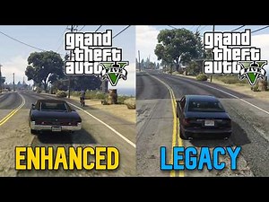GTA 5 Legacy vs GTA 5 Enhanced PC Max Settings