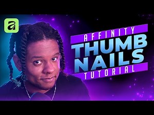 Affinity is FREE! How to Make Thumbnails - Tutorial