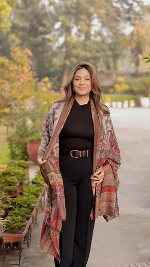 1.1M views · 29K reactions | My go-to winter shawl hack for instant elegance ❄️ Simple. Warm. Quietly luxurious. 懶 . . . . . . #ShawlHack #ScarfHack #WinterHack #FashionHack #WinterStyle #FashionHacks #QuietLuxury #EffortlessStyle #WinterOutfitInspo #ScarfStyle | Megha Seehra | Facebook