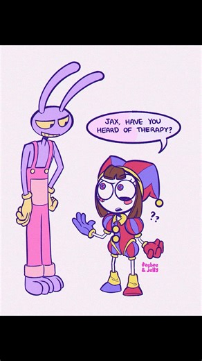 Nurse that man needs therapy #theamazingdigitalcircus #tadc #funnybunny #pomni #jax