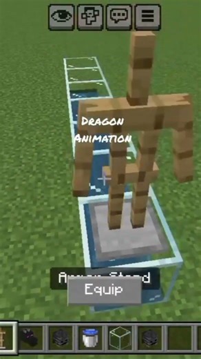 dragon animation #minecraft #gaming #minecraftanimation #minecraftbuilding #secret