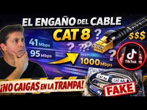 The Cat 8 cable SCAM on TikTok ⚠️ DON'T FALL FOR this TRAP