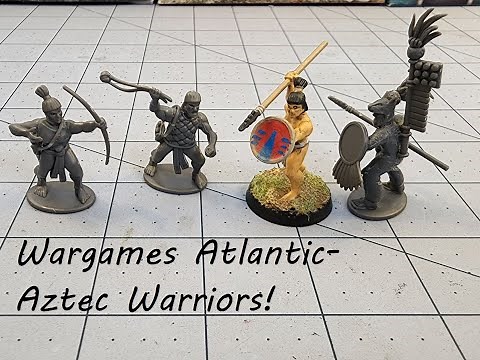 Wargames Atalntic- Aztec Warriors!