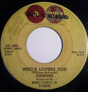 Supremes - Buttered Popcorn / Who's Loving You