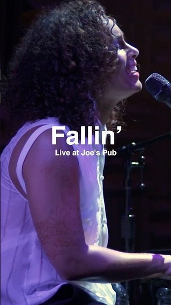 This performance of Fallin’ has never been shared before. Full Joe’s Pub playlist on YouTube💜