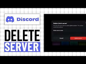 How To Delete A Discord Server (Step By Step)