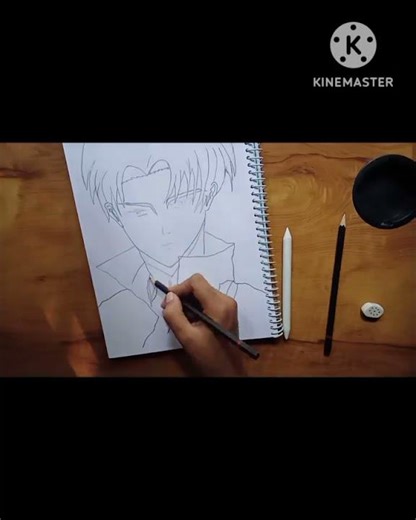 Levi Ackerman sketch ✨, Asthetic Anime art 🎨# #anime #attackontitan #levi