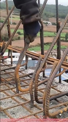 How to Install Steel Guardrails—Reinforcement Worker’s Techniques