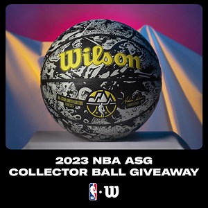 5.3K views · 1.2K reactions | GIVEAWAY TIME: Celebrate 2023 NBA All-Star Weekend & enter NOW for your chance to win an NBA All-Star Collector Basketball! | Wilson Basketball | Facebook