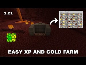 Easy Xp And Gold Farm Tutorial -1.21+