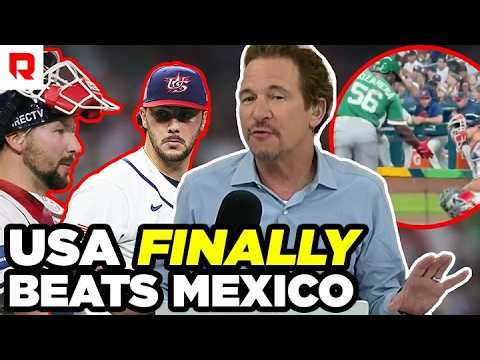 Team USA Finally Beats Mexico In The World Baseball Classic | The Jim Rome Show