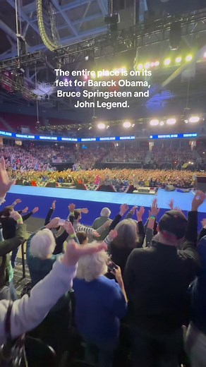 Philly Democratic Party with Obama, Springsteen, and Legend