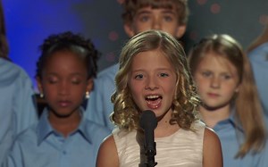 Jackie Evancho-To Believe（现场）