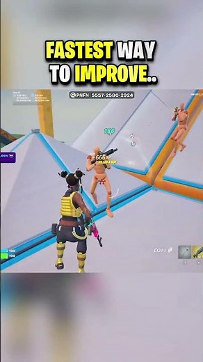 FASTEST Way To Improve… 😱✅ #fortnite #fortniteclips