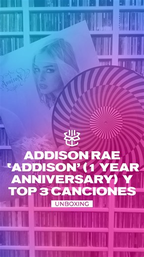🥤 UNBOXING del VINILO de ADDISON RAE edición ONE YEAR ANNIVERSARY #addisonrae #dietpepsi #swirl