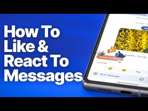 How to Like and React to Messages on Google Pixel (Any Emoji)