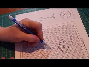 Manual Drafting: Isometric Round Table